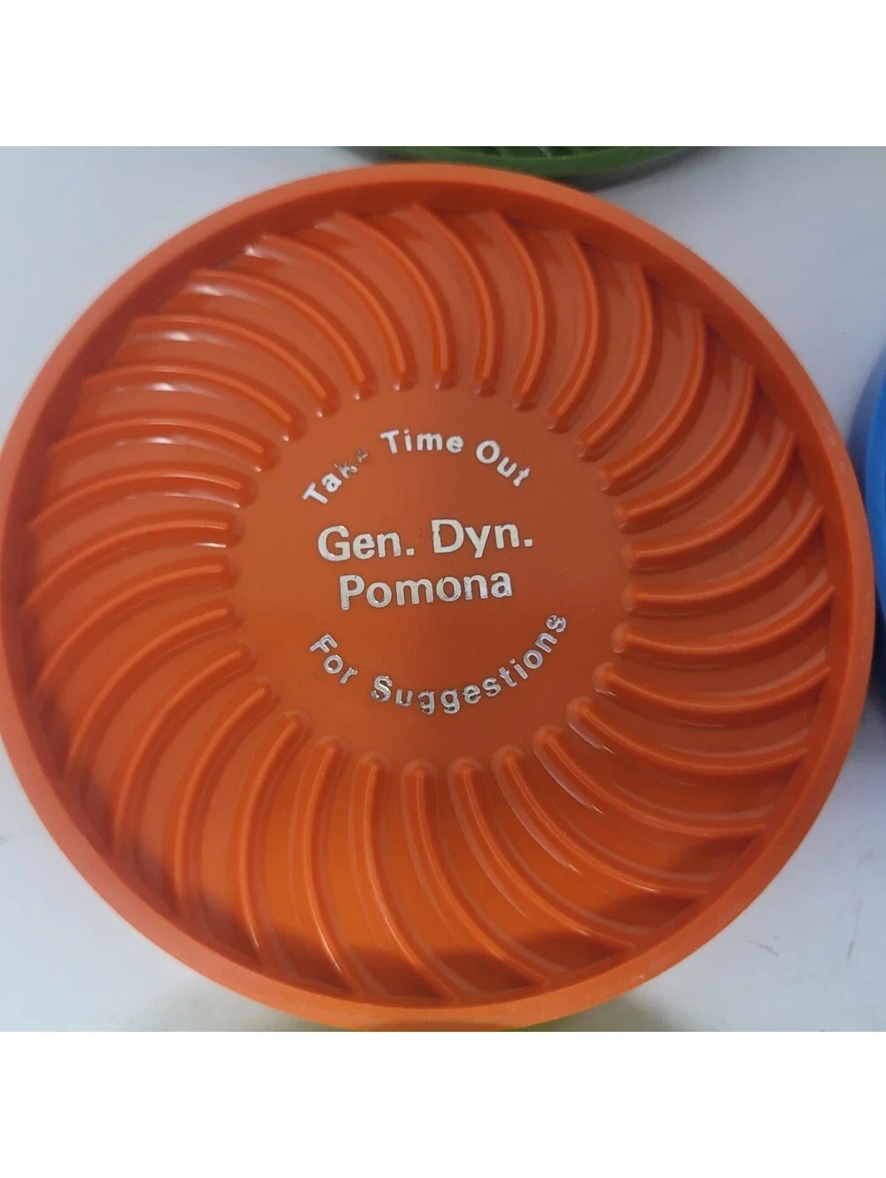 Vintage General Dynamics Pomona Ritepoint Coasters Set of 6 Aviation Aerospace